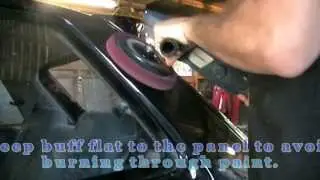 how to buff a car correctly