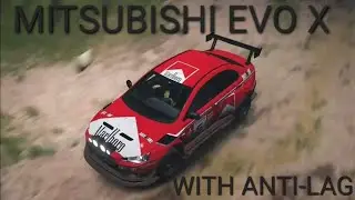 Mitsubishi Evo X with ANTI-LAG | Replay Race FH5 Rally Expansion