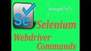 Selenium 25: Selenium WebDriver API Commands