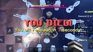 Playing bedwars