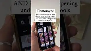 TWO phone apps that will help restore old/damaged pictures…
