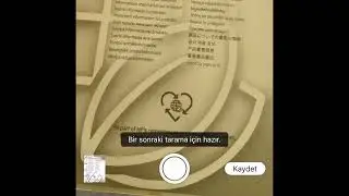 iPhone İle Belge Tarayarak Yazıcıdan Etkinlik Çıktısı Alma / PDF Olarak Kaydetme