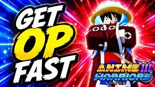 The FASTEST Beginner to Pro Progression Guide in Anime Warriors 3.. Get Secret Units FAST! (Roblox)
