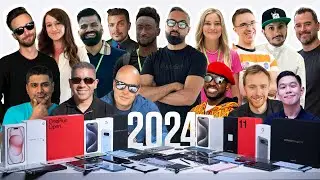 Which SMARTPHONES Do We Actually Use? 2024 Edition ft. MKBHD, Technical Guruji + More