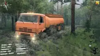 SpinTires - тест грязевых колёс 