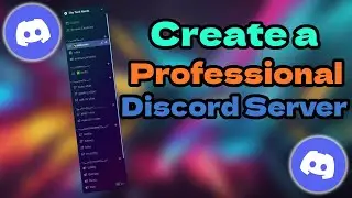 How to make a PROFESSIONAL discord server! (Full Tutorial) (Part 1/2)
