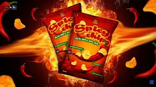 Chips Packaging Design | Adobe illustrator and Photoshop | Tutorial in HINDI / हिंदी में