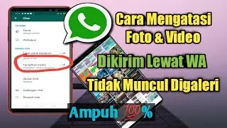 Powerful Way..|| Overcoming Photos & Videos Sent via WhatsApp Not Being Saved in the Gallery