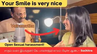 Suchitra accuses Vairamuthu of sexual harassment
