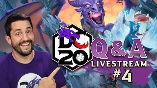 DC20 Beta Q&A #4