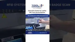 ToolConnect - Automation System for Loading CNC Tools into the Machine - Caron Engineering #shorts