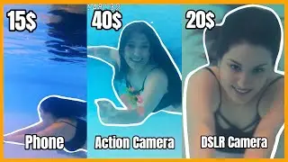 How To Film Underwater (ON A BUDGET) | Action Camera vs Phone vs DSLR Camera