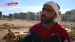 Кладбище под окнами и огромные минные поля — все, что осталось от квартала новостроек в Алеппо