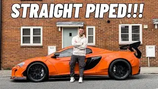 740BHP STRAIGHT PIPED MCLAREN 650S | EXHAUST EXPERT