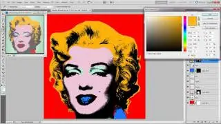 PhotoShop Basics - Andy Warhol silk screen
