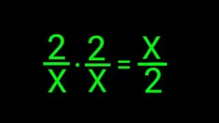 A Nice Algebra Problem • X=?