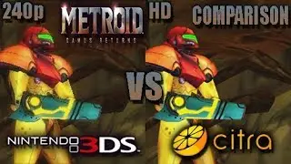 Metroid: Samus Returns - Nintendo 3DS VS Citra 3DS Emulator (HD Graphics Comparison)