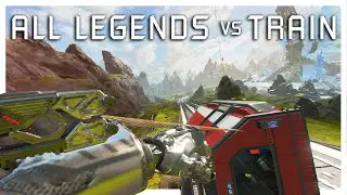 Apex Legends Season 3 - All Legend abilities vs Train tested