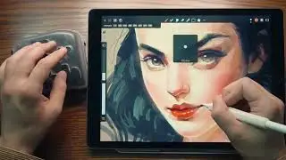 TourBox Elite Plus x iPad: Beauty & Cat | ArtStudio Pro