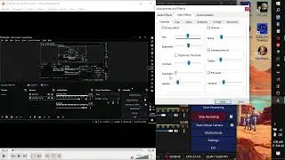 Using VLC media player, and OBS Studio, to add static for a retro style!!!