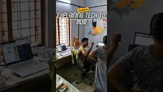 Teaching Technology To Mom🤭 #technology #educational #esp8266 #arduino #mom #funny #teaching #iot
