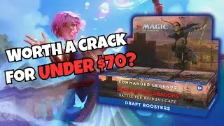 MTG Commander Legends Baldur's Gate Booster Box Opening!