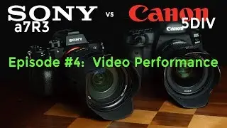 Sony a7R3 vs Canon 5DIV | Part 4: Video Performance | 4K