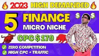 5 High CPC Finance Niche For Blogging 2023 | Profitable Blog Niches