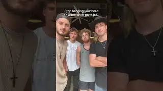 We think we're hilarious 😅 #ontheoutside #tour #funny #oto