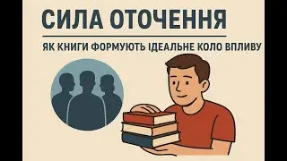 Сила Оточення: Як Книги Формують Ідеальне Коло Впливу