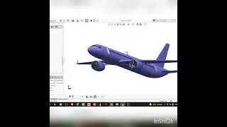 Airplane animation in Solidworks | 