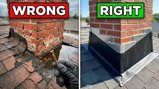 How to Repair a Leaking Chimney!