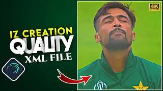 New Super🔥Smooth Quality Cricket Vedio Editing in Alight Motion || HDR CC Preset
