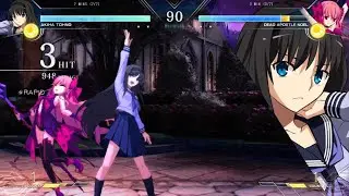 MELTY BLOOD: TYPE LUMINA Akiha Tohno vs Dead Apostle Noel