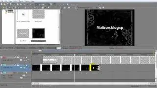 Texto sendo Digitado Vegas Pro