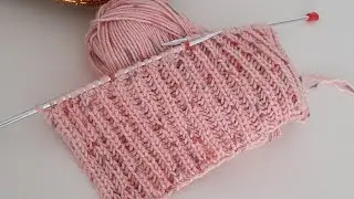 REAL THESALANIK KNITTING✔️Easy Knitting for Scarf, Beanie, Cardigan, Sweater