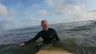Early Morning Summer Surf in Scheveningen The Hague Netherlands