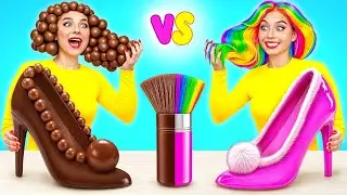 Desafío Maquillaje Comestible de Chocolate | Guerras de Bromas por Choco DO