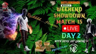 BGMI WEEKEND SHOWDOWN MATCH IS LIVE DAY2 | VECTOR ESPORT I With DEVIL SKY GAMING #G12
