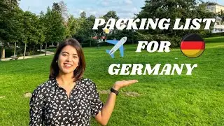 Packing for Germany | Things TO BRING & NOT TO BRING | Moving to Germany from India Details and Tips