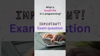 What is header file in C programming | Header file | C Programming 