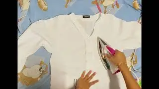 CARA MUDAH MENYETRIKA BLOUSE PUTIH