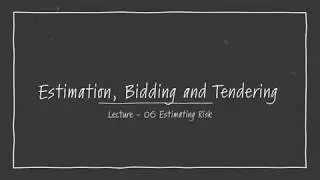 Conditions of Contract to Manage Risk in Construction Projects