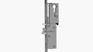Как регулировать бэксет (backset) замка EL404 ABLOY