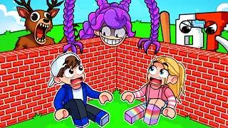I made a 100% SAFE BASE against MONSTERS in Roblox!
