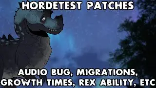 The Isle News Updates: Hordetest Patches, Audio Bug, Test Details, Growth Times, Rex Ability, More