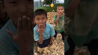 3 vai ko kiss 😘 vai haruko long video harnu hola guys 🥰🥰 #thapavlog #love #narayanthapa