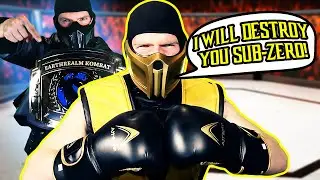 SCORPION ACCEPTS SUB-ZERO'S CHALLENGE TO KOMBAT! | Mortal Kombat 1 FIGHT PARODY!