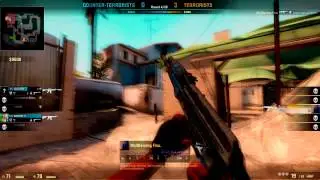 CS:GO Competitive 1 vs. 5 ACE Mirage. By Fisu