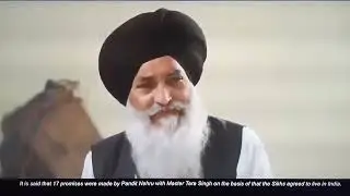 Nehru Promises Sikhs & Dharam Yudh Morcha in Short